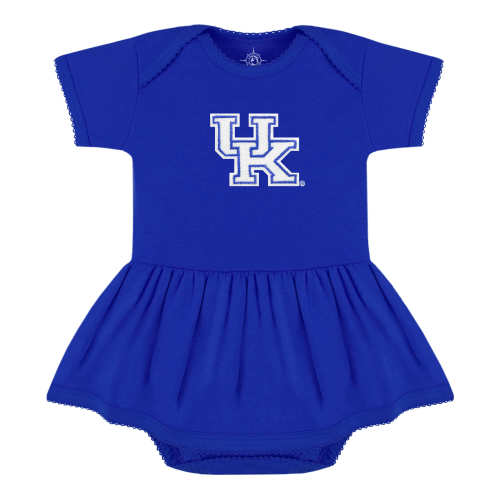 Kentucky Wildcats Picot Bodysuit Dress | College Baby