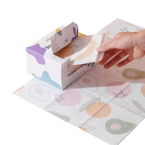 Sunveno Disposable Placemats for Kids Stick On, 20-Pack