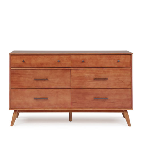 Ashlie 6-drawer double chest of drawers.