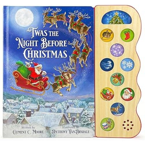 Twas the Night Before Christmas, Classic Children's Interactive Sound Book for the Holidays