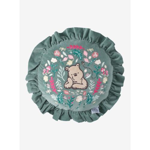 Disney Winnie the Pooh Floral Throw Pillow - BoxLunch Exclusive