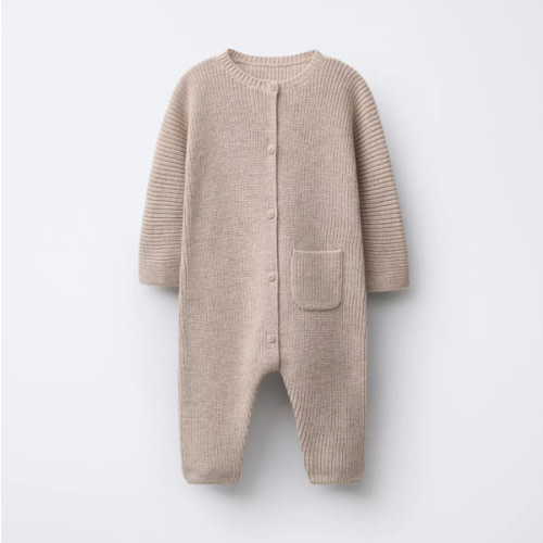 PEARL KNIT JUMPSUIT - Sand / Marl | ZARA United States