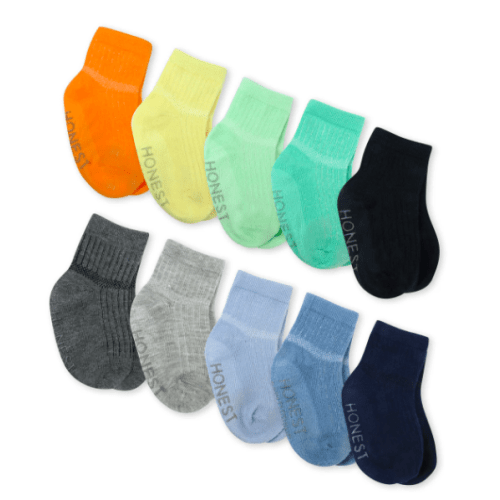 Multipack Cozy Socks Sustainably Made for Baby & Toddler | Honest Baby Clothing