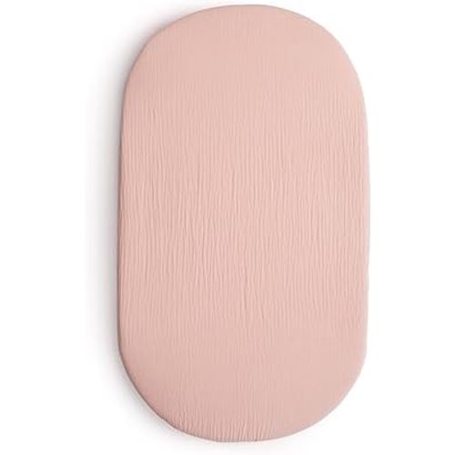 Amazon.com: mushie Stretchy & Soft Bassinet Crib Sheet | Fitted 16" x 30" (Rainbows) : Baby