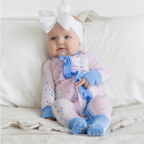 Oui Bit Sleepy Ruffle Romper