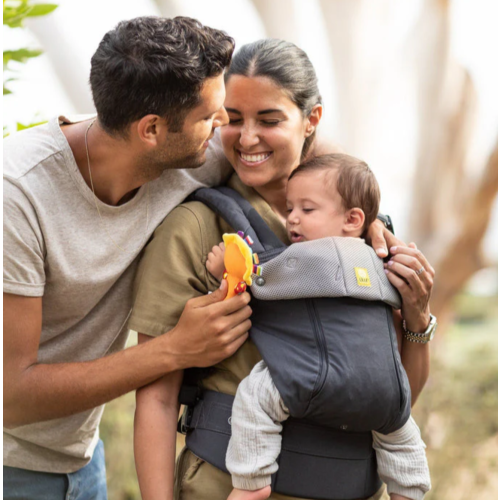 Baby Carrier - Charcoal Silver