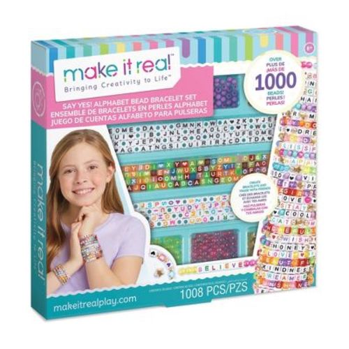 Make It Real Say Yes! Alphabet Bead Kit