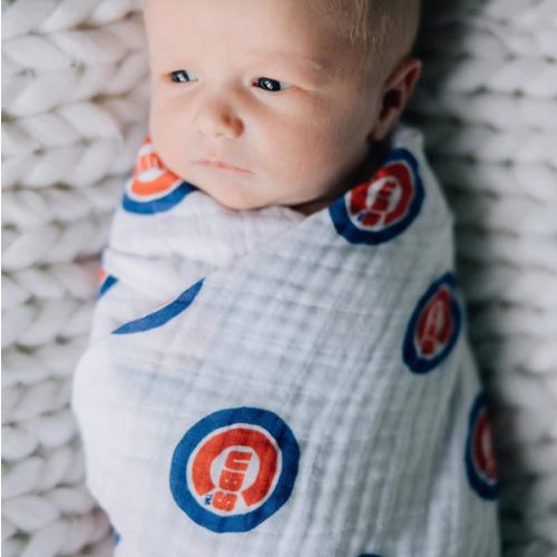 Chicago Cubs Swaddle Blanket – Three Little Anchors