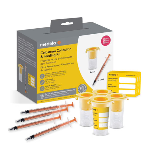 Medela Colostrum Collection and Feeding Kit, Includes Colostrum Collectors and Oral Feeding Syringes, Collect, Store & Feed, Sterile