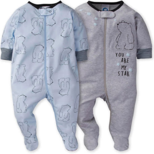 Gerber Baby Boys' 2-Pack Sleep N Play