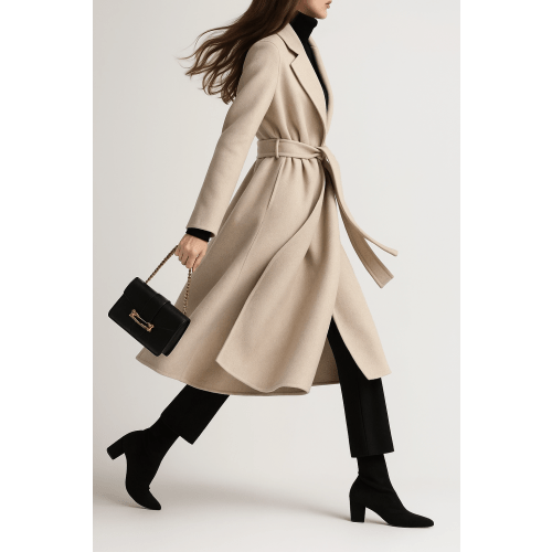 Winter Cinch Woolen Coat