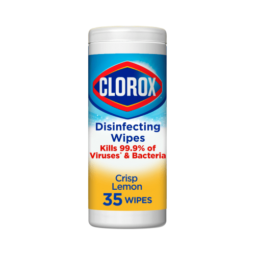 Clorox Disinfecting Wipes, Bleach Free Cleaning Wipes, Crisp Lemon, 35 Count
