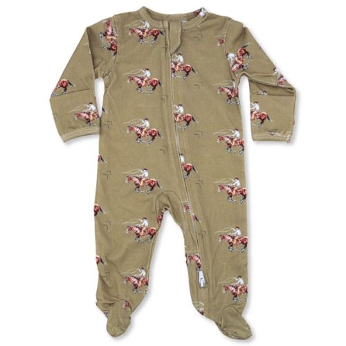 Roper Footed Jammies – Cowkid Clothing Company