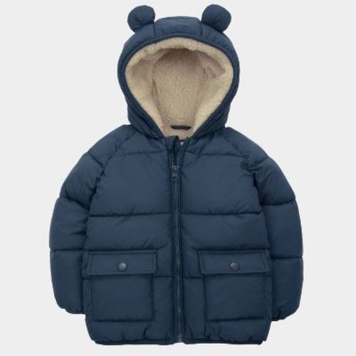 Rokka&Rolla Toddler Baby Boys' Borg Lined Puffer Coat Infant Jacket