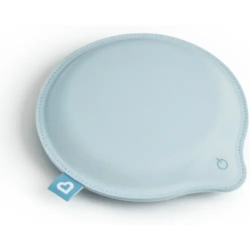 Munchkin Lulla-Vibe Vibrating Pad, Baby Sleep Soother for Crib Mattresses, Bassinets, Strollers, Nap and Sleep Aid for Babies and Infants, Rechargeable, Light Blue