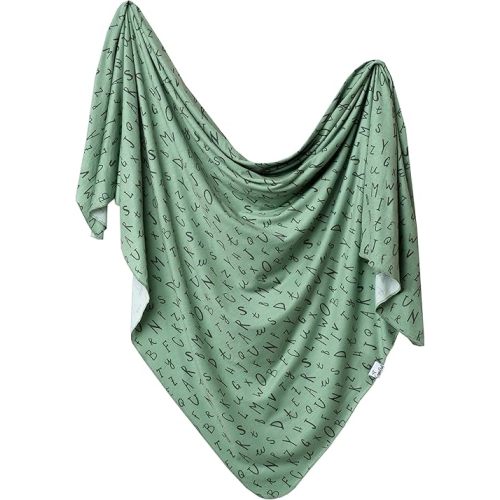 Copper Pearl Large Premium Knit Baby Swaddle Receiving Blanket Poe