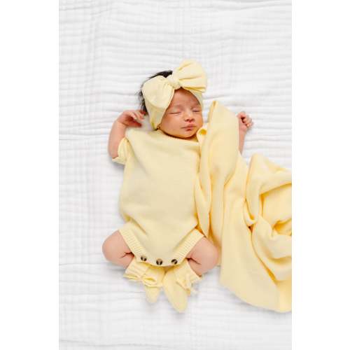 Butter Yellow Heirloom Knit