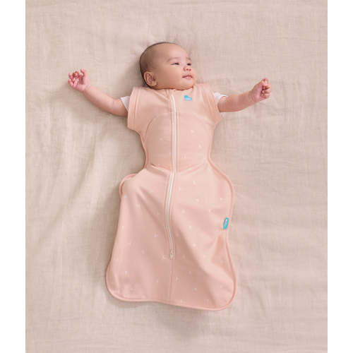 Swaddle Up™ 2-in-1 Transition Bag 1.5 TOG Cotton Fleece Blush Twigs