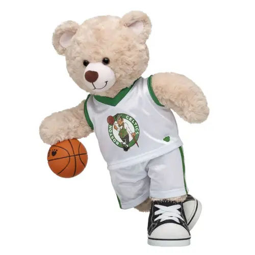 Boston Celtics Basketball Teddy Bear Gift Set | Build-A-Bear®