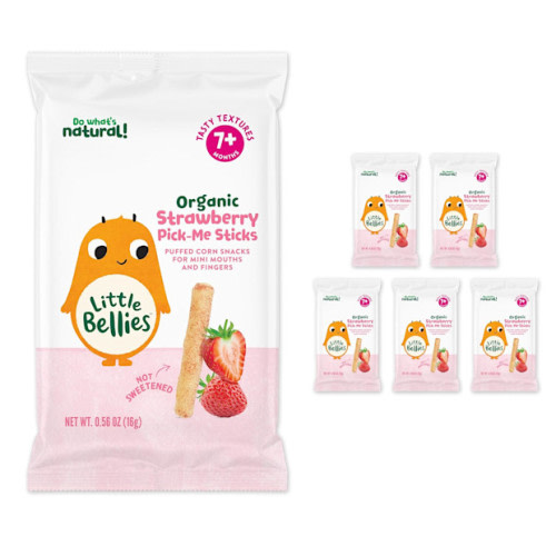 Organic Strawberry Pick-Me Sticks