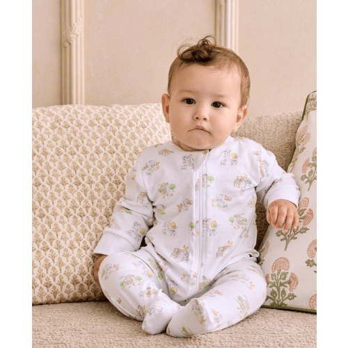 Fun On the Farm Zip Footie