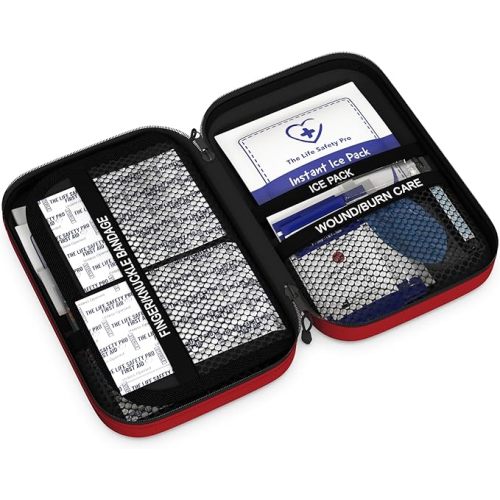 Small, First Aid and CPR Kit for children, toddler, and kids. Large Variety of Bandages to fit your childs injuries. Perfect travel first aid kit, Diaper Bag, Backpack, Car, and More. Quick and Effect