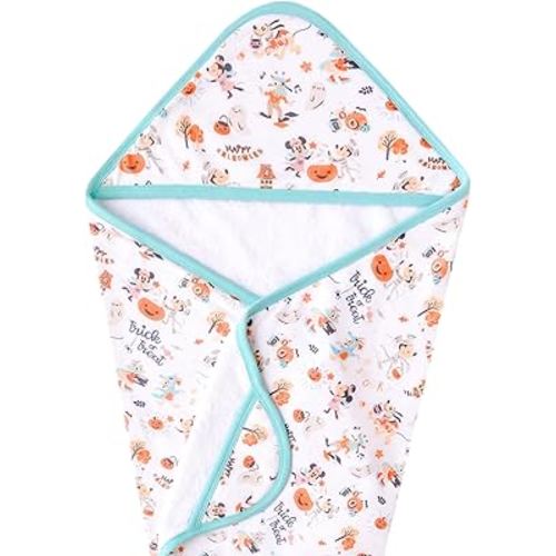 Copper Pearl Premium Knit Hooded Bath Towel 'Mickey Mouse's Boo Bash'