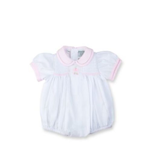 Bow Smocked Bubble Romper