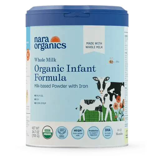 Organic Whole Milk Infant Formula – Starter bundle – Nara Organics