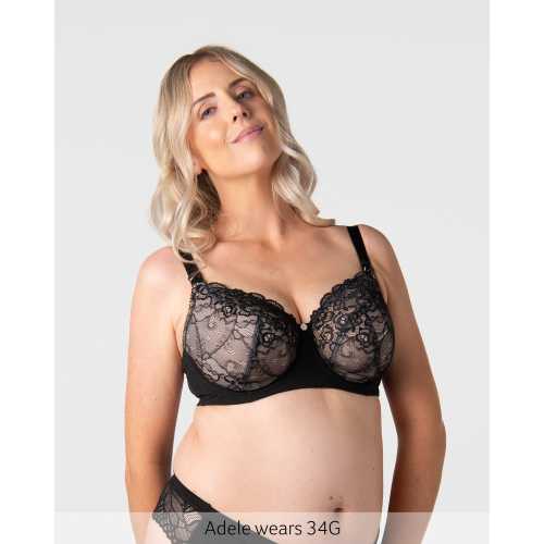 Temptation Full Cup Nursing Bra - Black