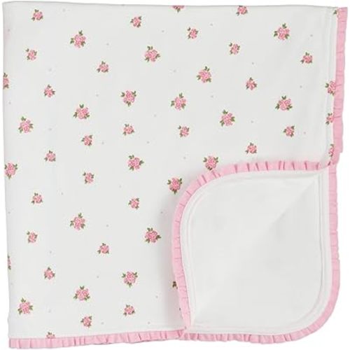 Mud Pie Children's Girl Rosette Arrival Blanket