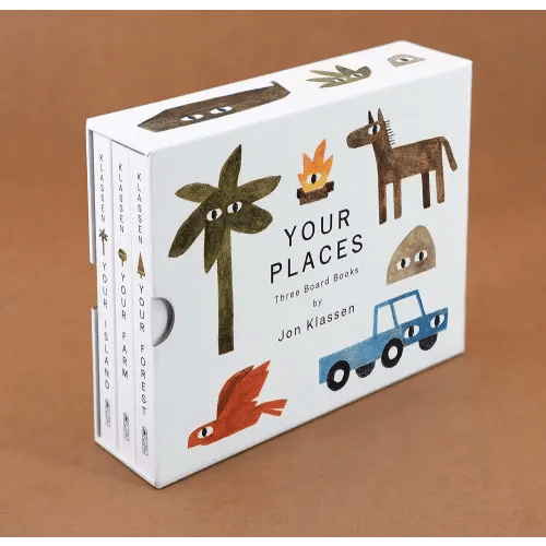 Your Places Box Set: (Three Board Books for Babies and Toddlers About Safe Spaces, Comfort, and Imagination)