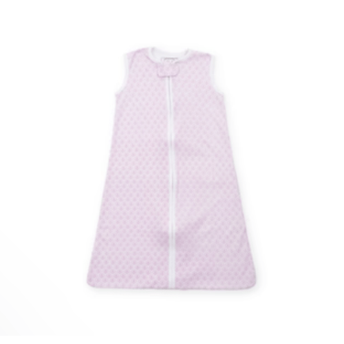 Wearable Girls' Blanket - Scalloped in Pink