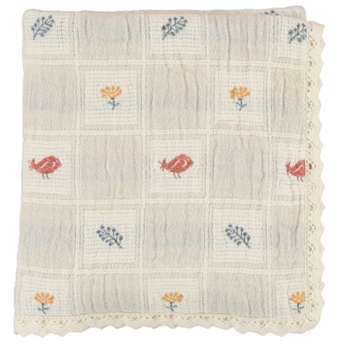 Bebe Organic Earthy Patchwork Blanket