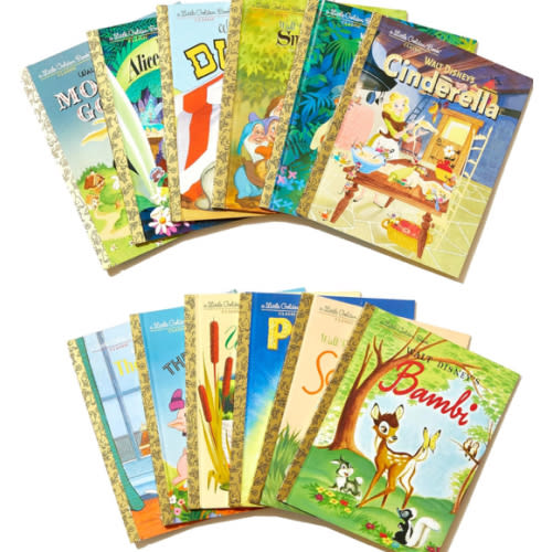 12 Beloved Disney Classic Little Golden Books (Boxed Set)