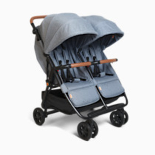 Zoe Twinᵛ³ Double Stroller - Denim