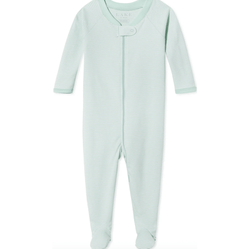 LAKE | Baby | Pima Cotton Pajamas | Parisian Green Baby Sleeper