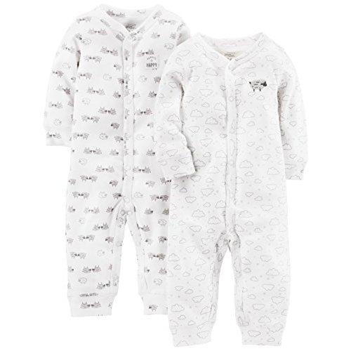 Simple Joys by Carter's unisex-baby 2-pack Cotton Footless Sleep and Play