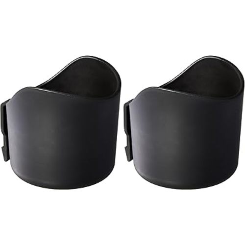 Clek Foonf/Fllo Drink Thingy Cup Holder, Black (only Works with Clek- Not Compatible with Other car seat Brands) (Pack of 2)