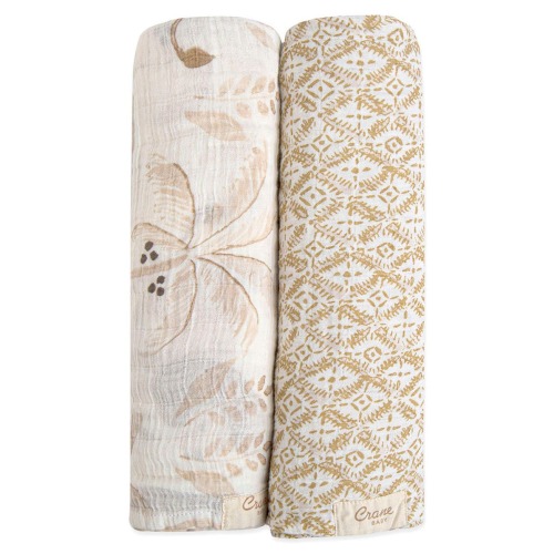 2-Pack Assorted Swaddle Blankets