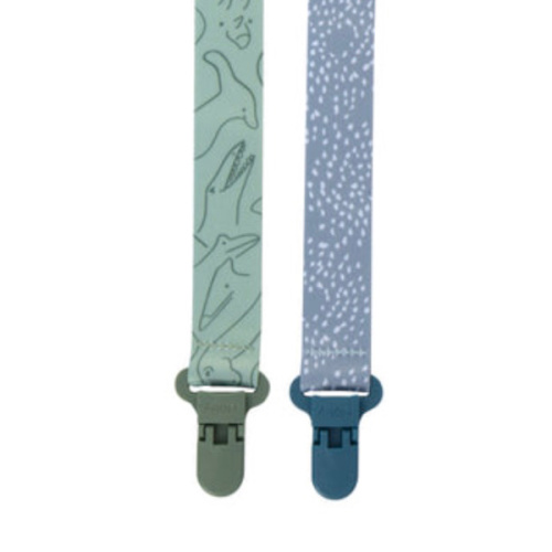 Cloth Pacifier Clip (2 Pack)