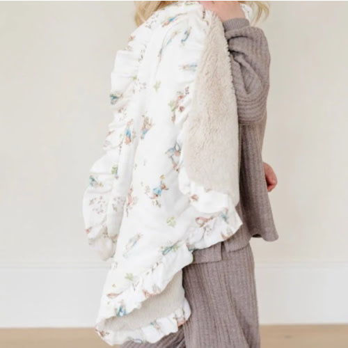 Saranoni PETER RABBIT™ BAMBOO RAYON MUSLIN/LUSH MINI BLANKETS