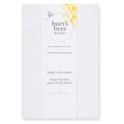Solid Organic Cotton BEESNUG® Fitted Crib Sheet