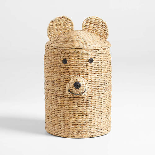 Bear Woven Kids Hamper with Handles