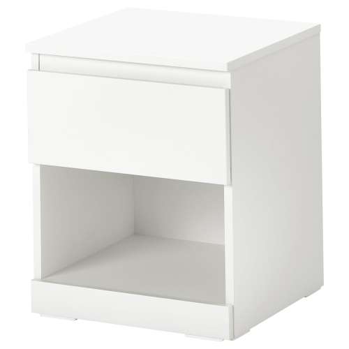 IKEA LILLBERGET Nightstand - white 15 3/4x16 1/2x19 1/4 "