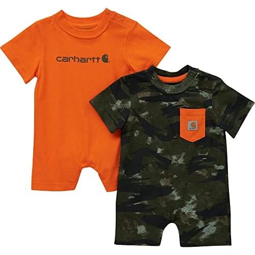 Carhartt baby-boys Short-sleeve 2-piece Romper Setinfant-and-toddler-clothing-sets