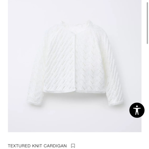 TEXTURED KNIT CARDIGAN - White | ZARA United States