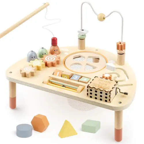 Joyreal Activity Table Busy Board for Kids, Toddler Activity - TikTok Shop