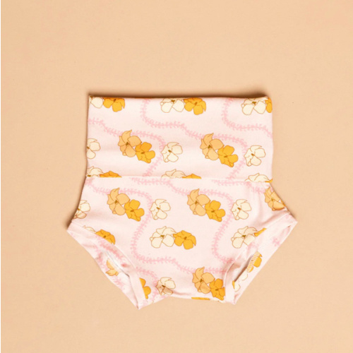 Baby Bummie - Powder Pink Puakenikeni – Fighting Eel