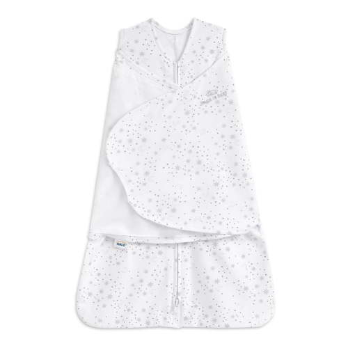 HALO® SleepSack® Swaddle - Cotton - Midnight Moons-Grey SM - Walmart.ca